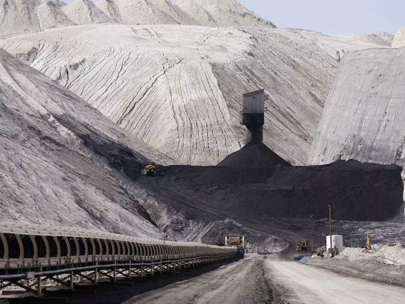 Open Pit Coal Mining Plant Conveyor