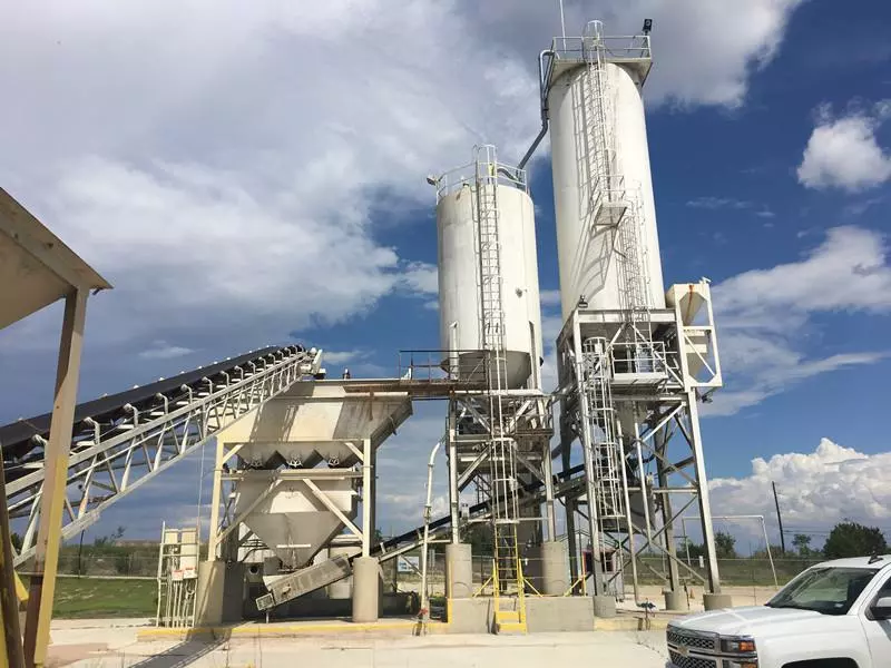 Belt Conveyor In Mixing Station