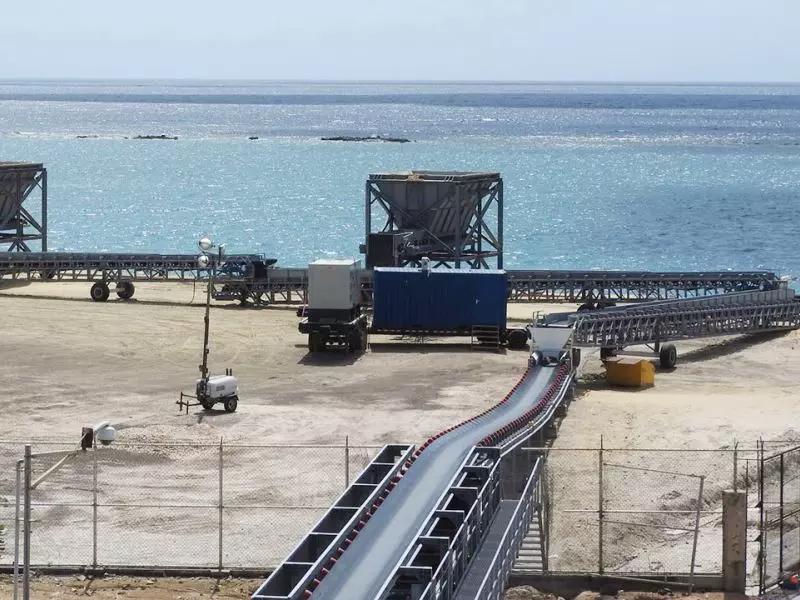 Port Ship Loading Conveyor System Machine