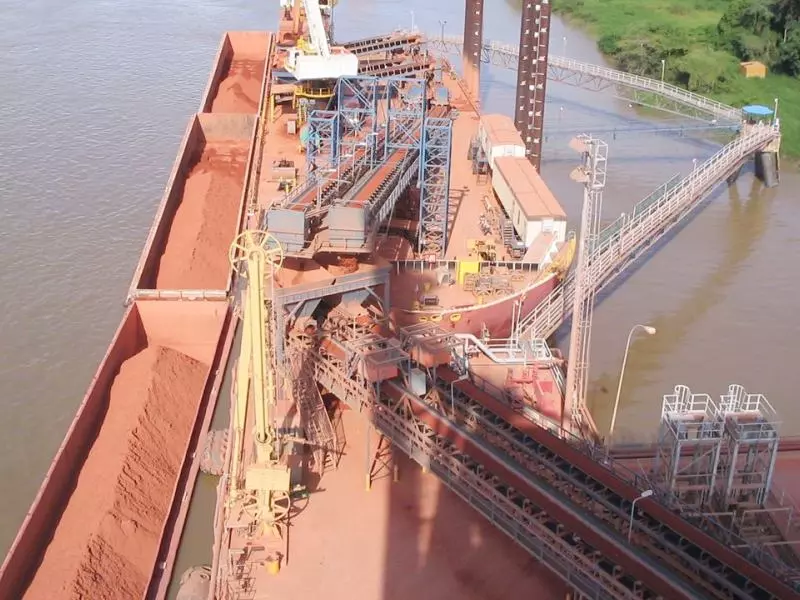 Barge Loading Conveyor System In In-land Terminal