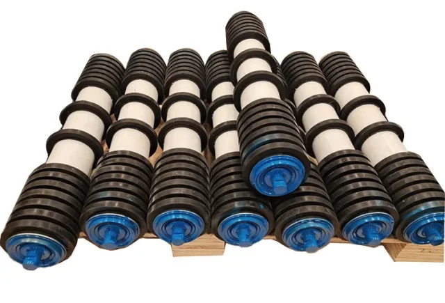 Rubber Disc Return Roller for Belt Conveyor