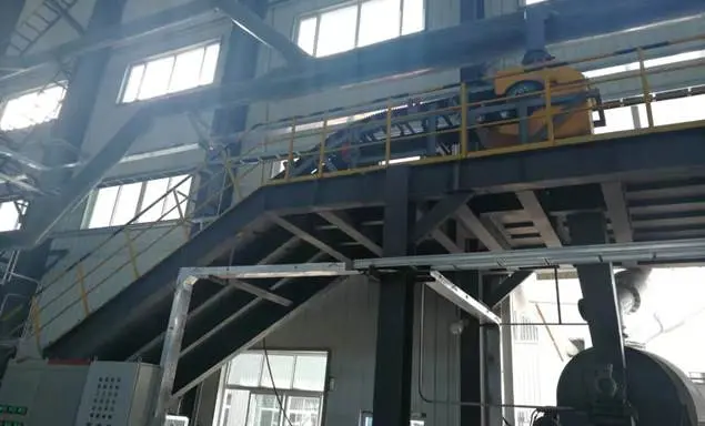 Equipment used in harmless treatment conveyor system of zinc smelting tailing