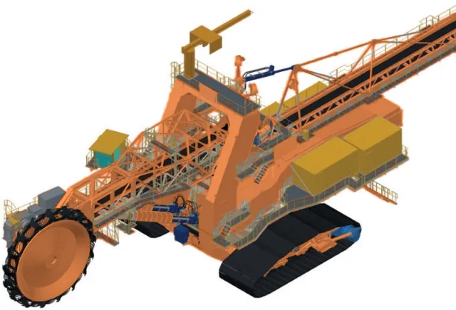 KBWR500 Bucket Wheel Reclaimer
