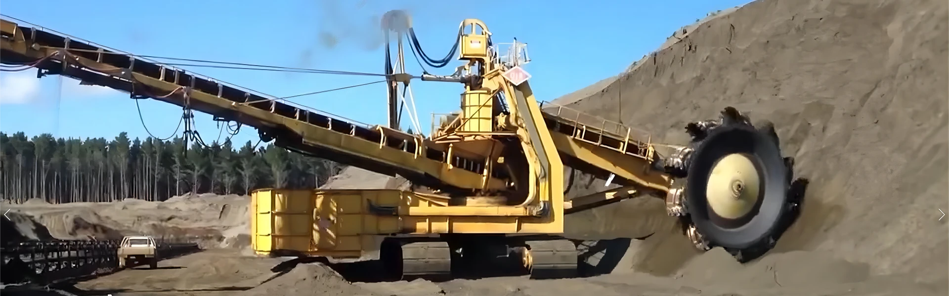 Excavadora De Rueda De Cangilones