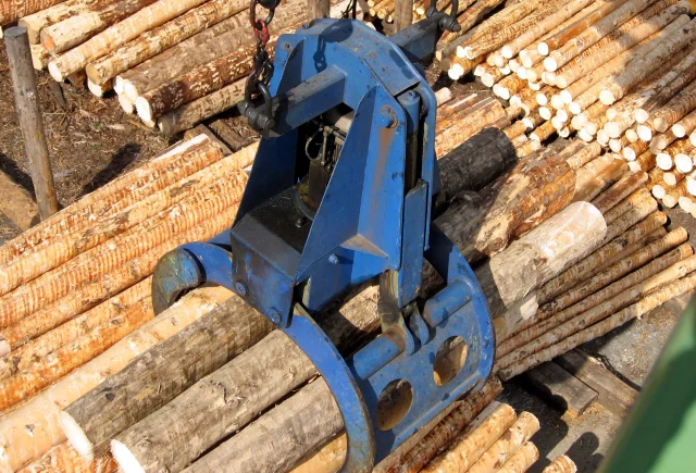 Timber Grab Bucket