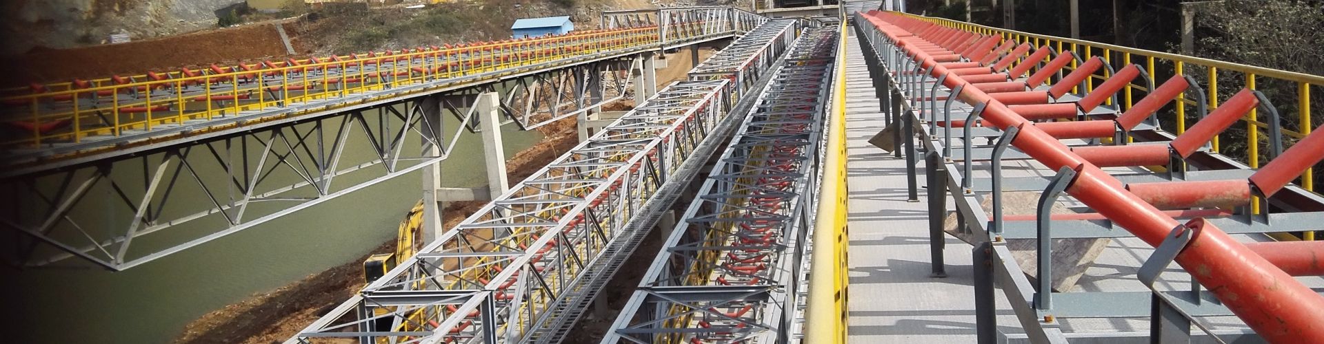 long distance belt conveyor