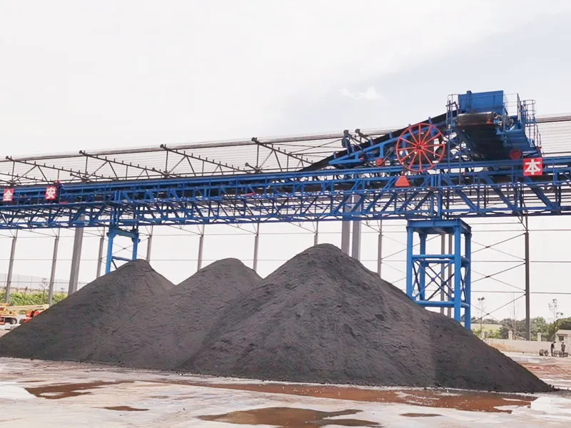 tripper conveyor for large scale stockyard