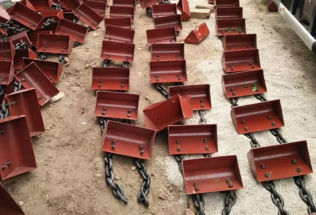 GTH Round Link Chain Bucket Elevator