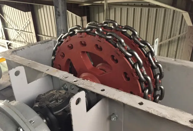 GTH Round Link Chain Bucket Elevator
