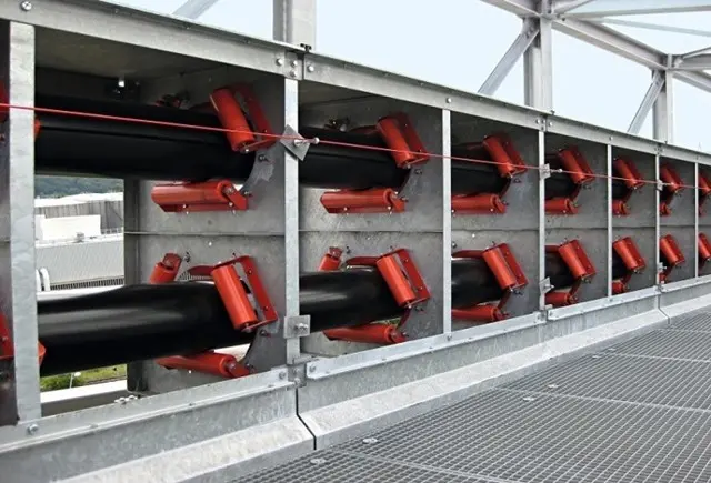 KP Pipe Conveyor System