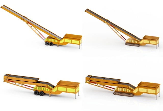 KTB HF Series Tracked Mobile Hopper Feeder