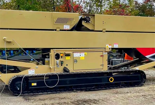 KTB Tracked Portable Conveyor
