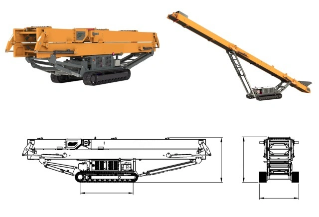 KTB Tracked Conveyor | Portable Conveyor