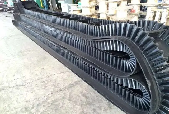 Corrugated Sidewall Conveyor Belt