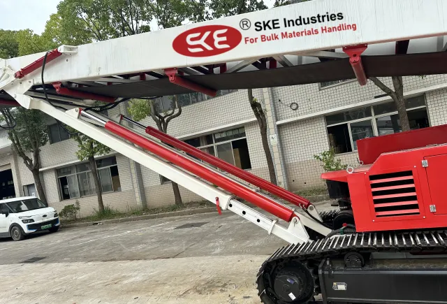 KTB Tracked Portable Conveyor