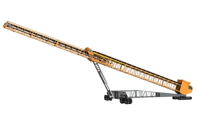 KYD Portable Telescopic Radial Conveyor